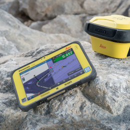 GPS Leica ICG70 T avec carnet CC80