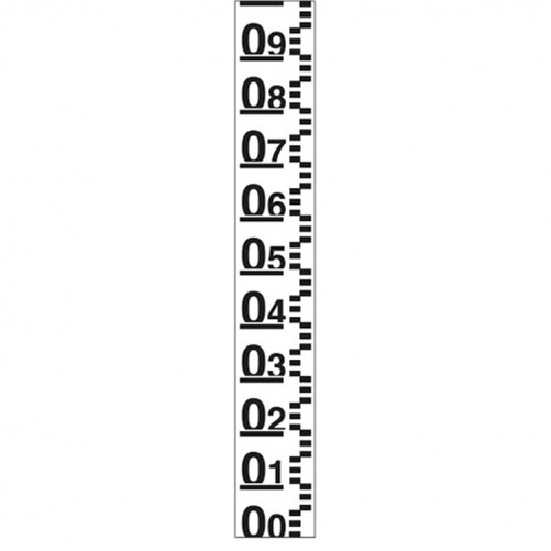 Mire limnimétrique de 1m Mire limnimétrique de 1m