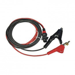 Cordon de raccordement pince crocos pour générateur Tx RADIODETECTION
