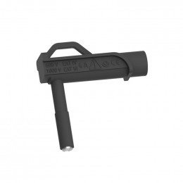 Adaptateur magnétique coudé 4mm VIVAX