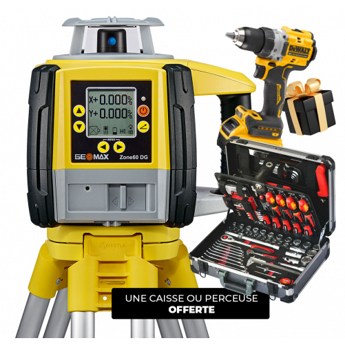 Laser double pente Zone 60 DG et Cellule