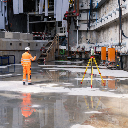 Station totale robotisée T20 Leica