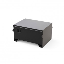 Coffre de chantier avec couvercle plat