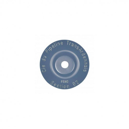 rondelle gravée et galbée