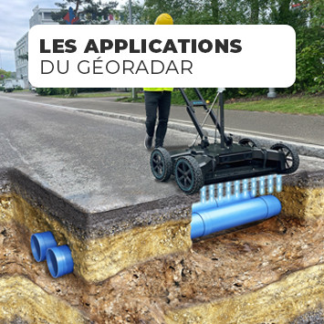 Applications du géoradar de canalisation