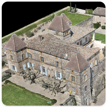 MATINÉE DJI AU CHÂTEAU - RHÔNE MATINÉE DJI AU CHÂTEAU - RHÔNE